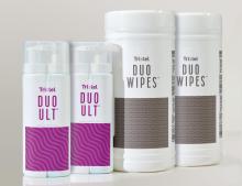 Tristel Duo ULT Flacon (2pc) + Tristel Duo Wipes (2pc)