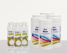 Tristel Duo OPH Flacon (6pc) + Tristel Duo Wipes (6pc)
